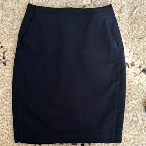Tiger of Sweden Navy Pencil Skirt